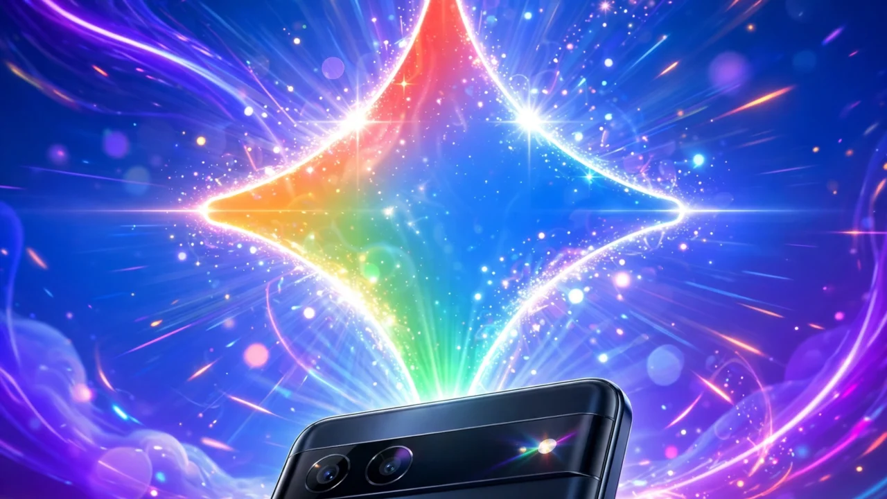 Cómo usar Gemini Guided Vision en Android: persona apuntando la cámara a objetos.